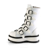 SLACKER-160  White Patent