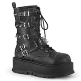 SLACKER-165  Black Vegan Leather