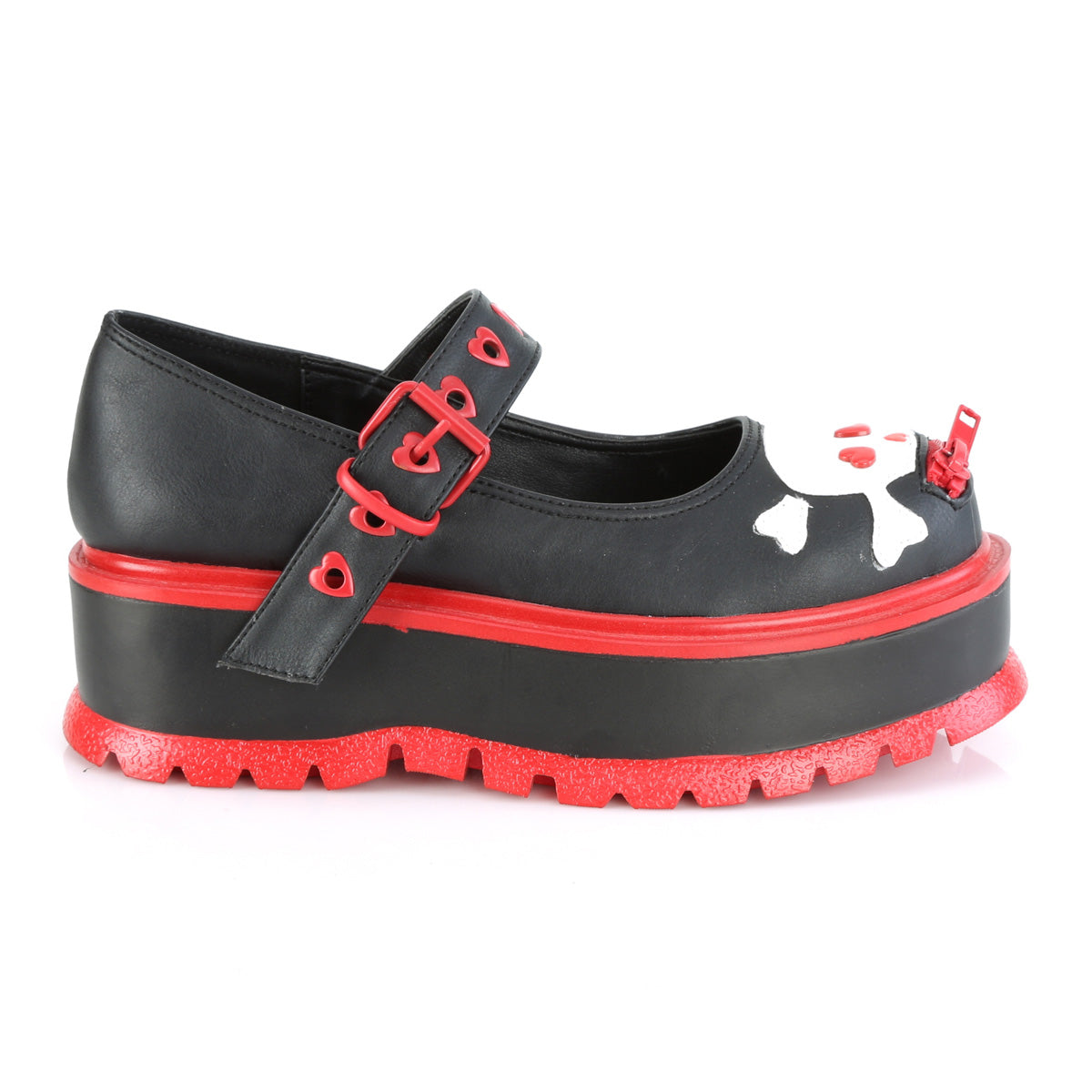 SLACKER-27  Black Vegan Leather
