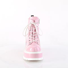 SLACKER-55  Baby Pink Holo Patent