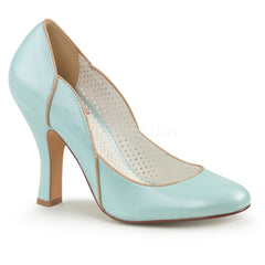 SMITTEN-04  Baby Blue Faux Leather