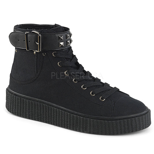 SNEEKER-255  Black Canvas