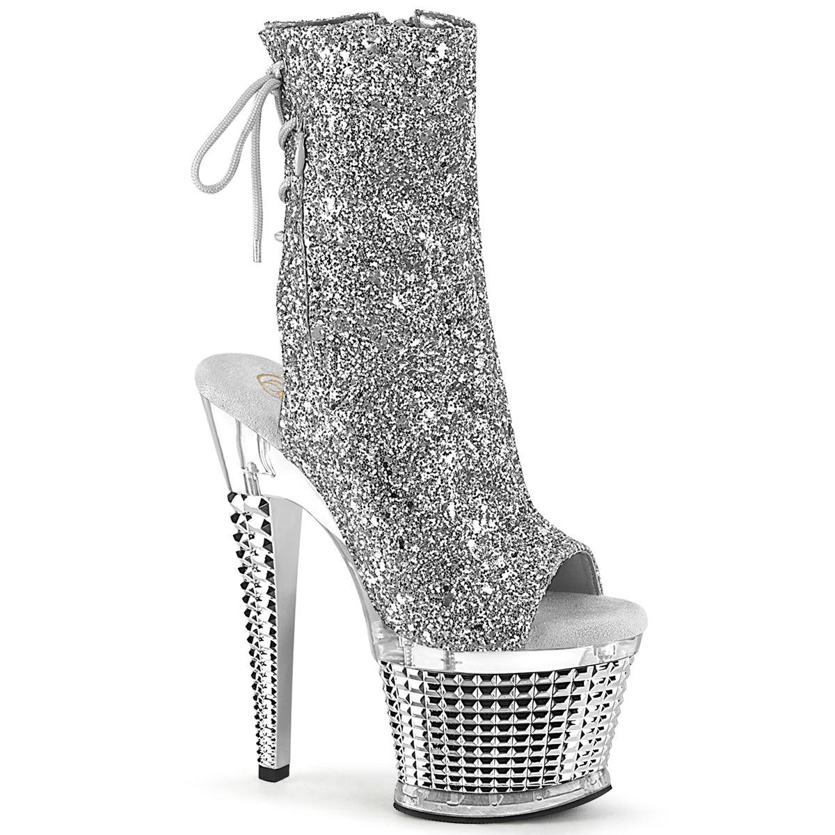 SPECTATOR-1018G  Silver Glitter/Clear-Silver Chrome