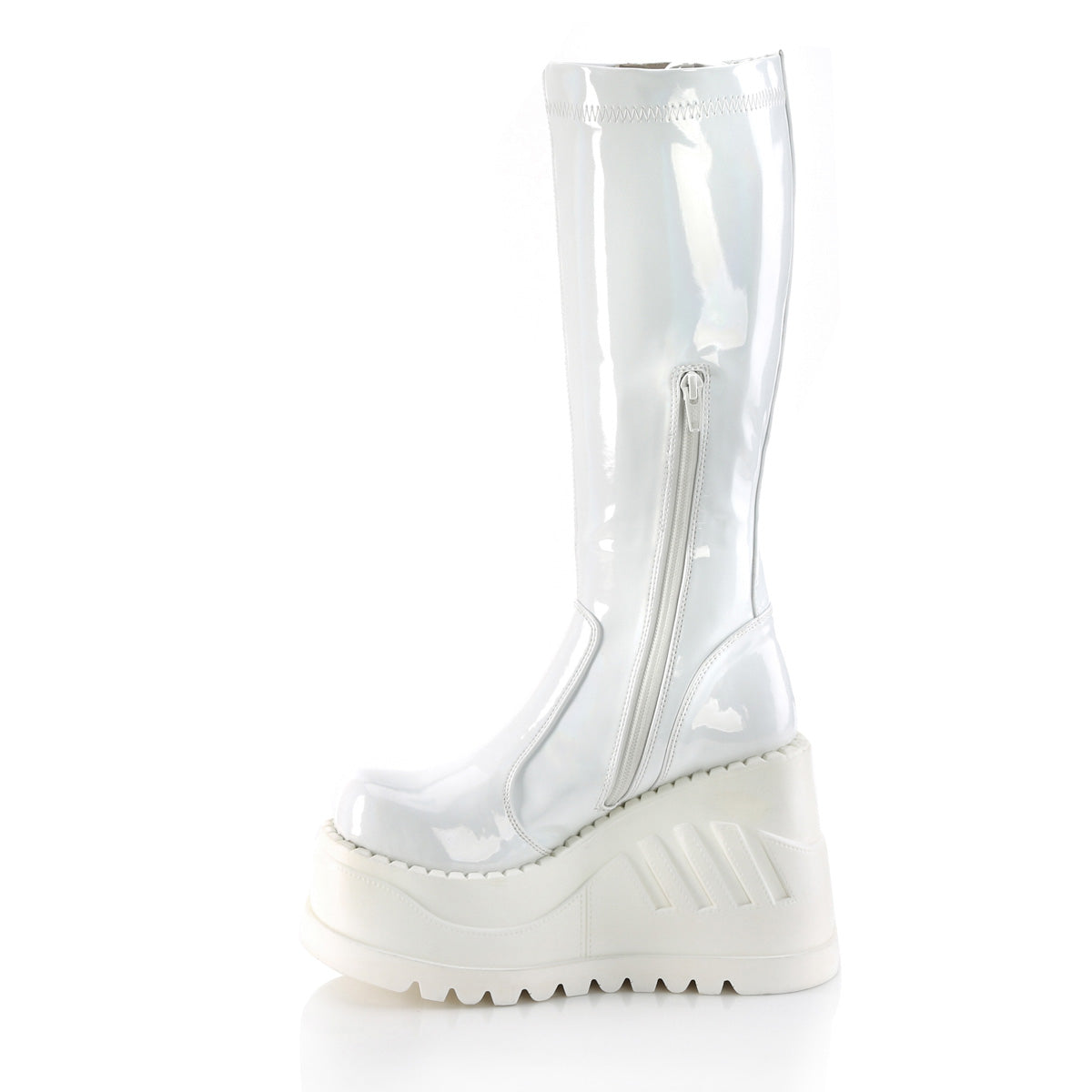 STOMP-200  White Hologram Stretch Patent