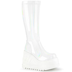 STOMP-200  White Hologram Stretch Patent