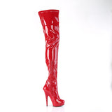 SULTRY-4000  Red Stretch Patent/Red