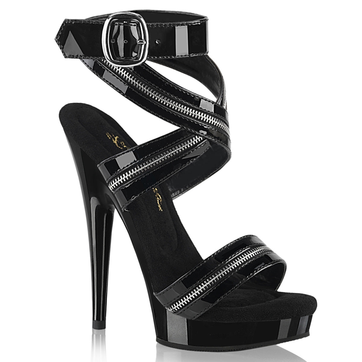 SULTRY-619  Black Patent/Black