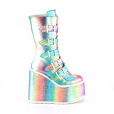 SWING-230  Rainbow Iridescent Vegan Leather