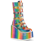 SWING-230  Rainbow Iridescent Vegan Leather