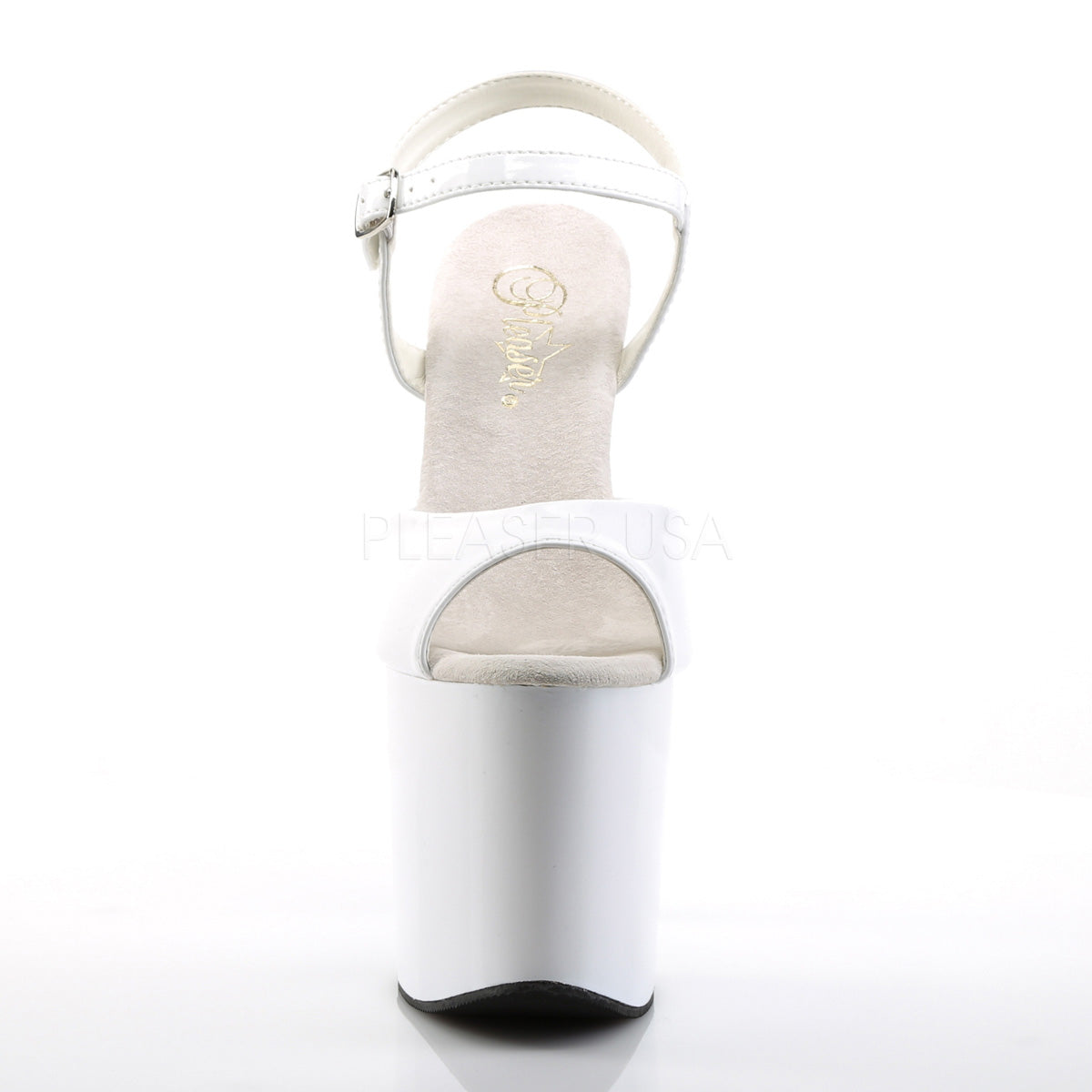 TABOO-709  White Patent/White