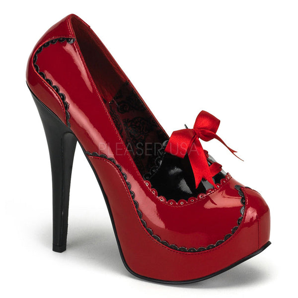 TEEZE-01  Red-Black Patent