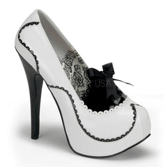 TEEZE-01  White-Black Patent