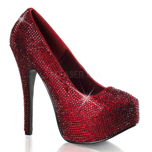 TEEZE-06R  Ruby Red Satin RS