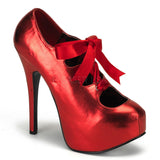 TEEZE-09  Red Metallic Pu