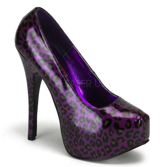 TEEZE-37  Purple Cheetah Patent