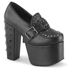 TORMENT-500  Black Vegan Leather