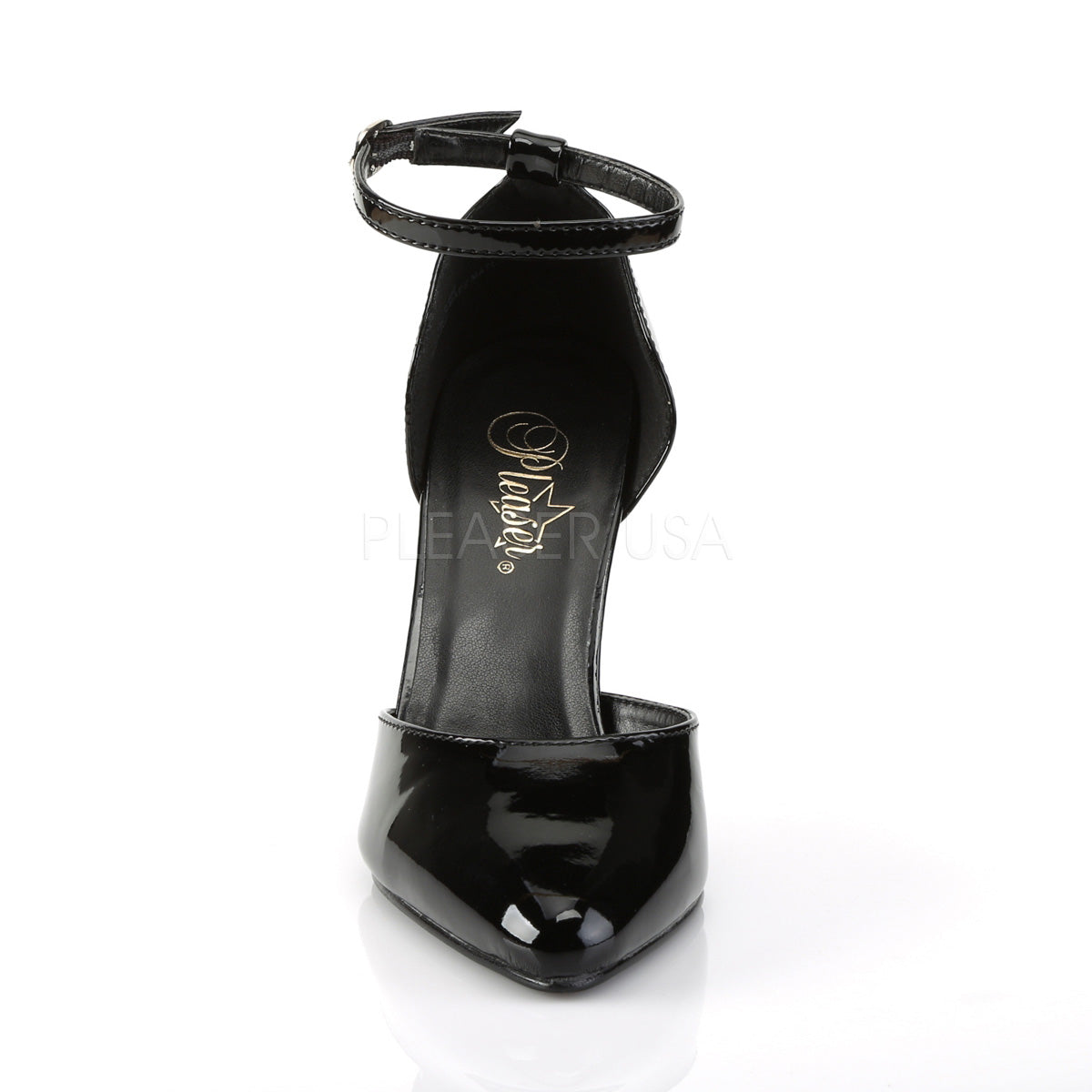 VANITY-402  Black Patent