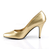 VANITY-420  Gold Faux Leather
