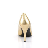 VANITY-420  Gold Faux Leather