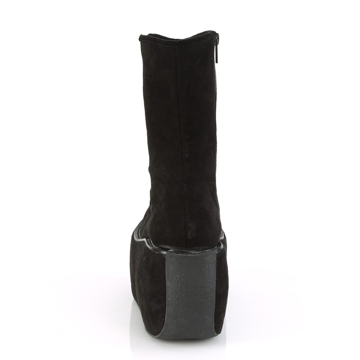 VIOLET-100  Black Faux Suede