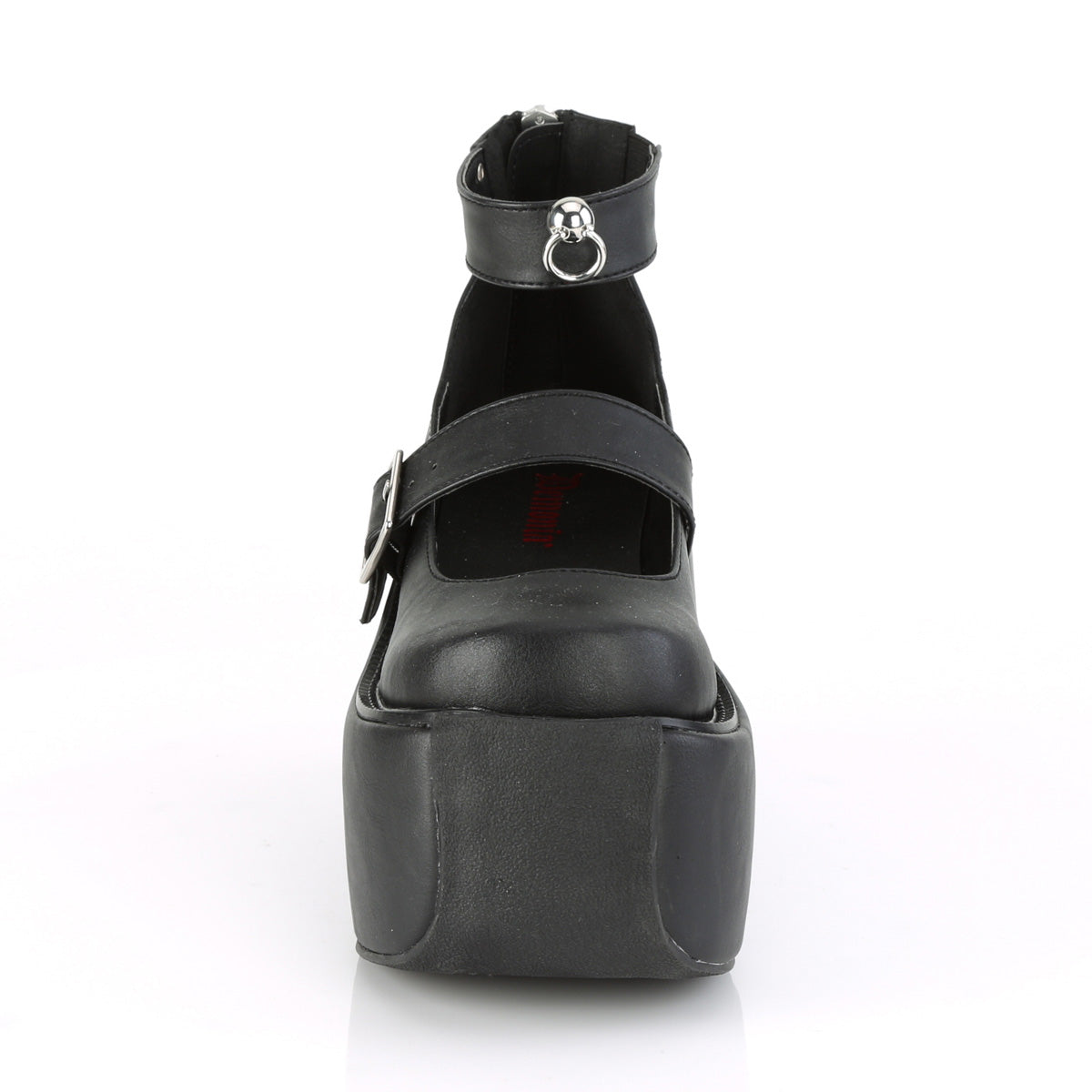 VIOLET-32  Black Vegan Leather