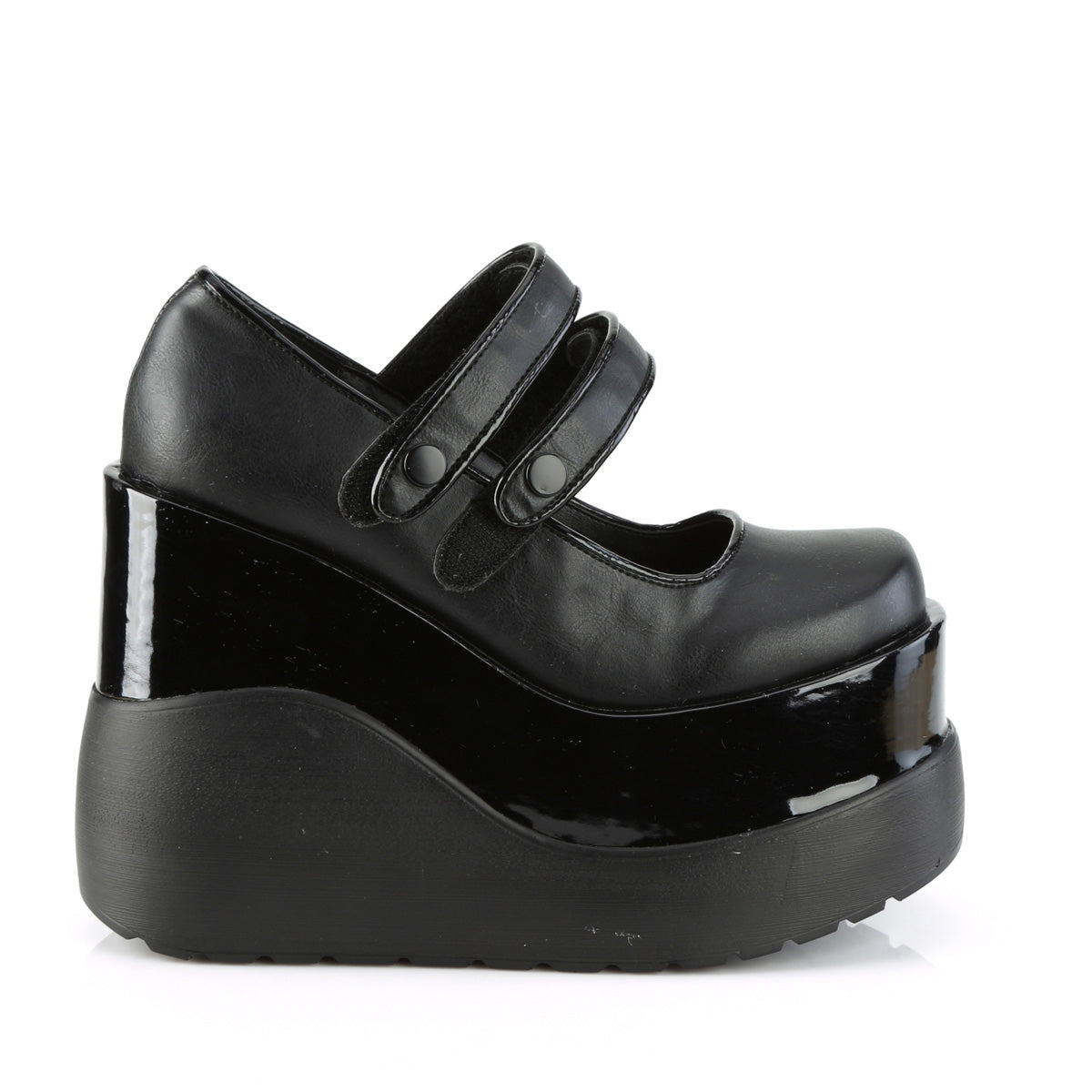 VOID-37  Black Vegan Leather-Patent