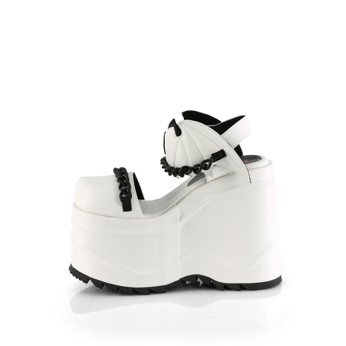 WAVE-20  White Vegan Leather