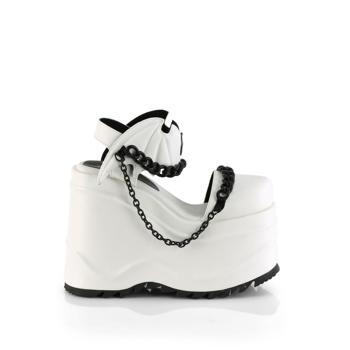 WAVE-20  White Vegan Leather