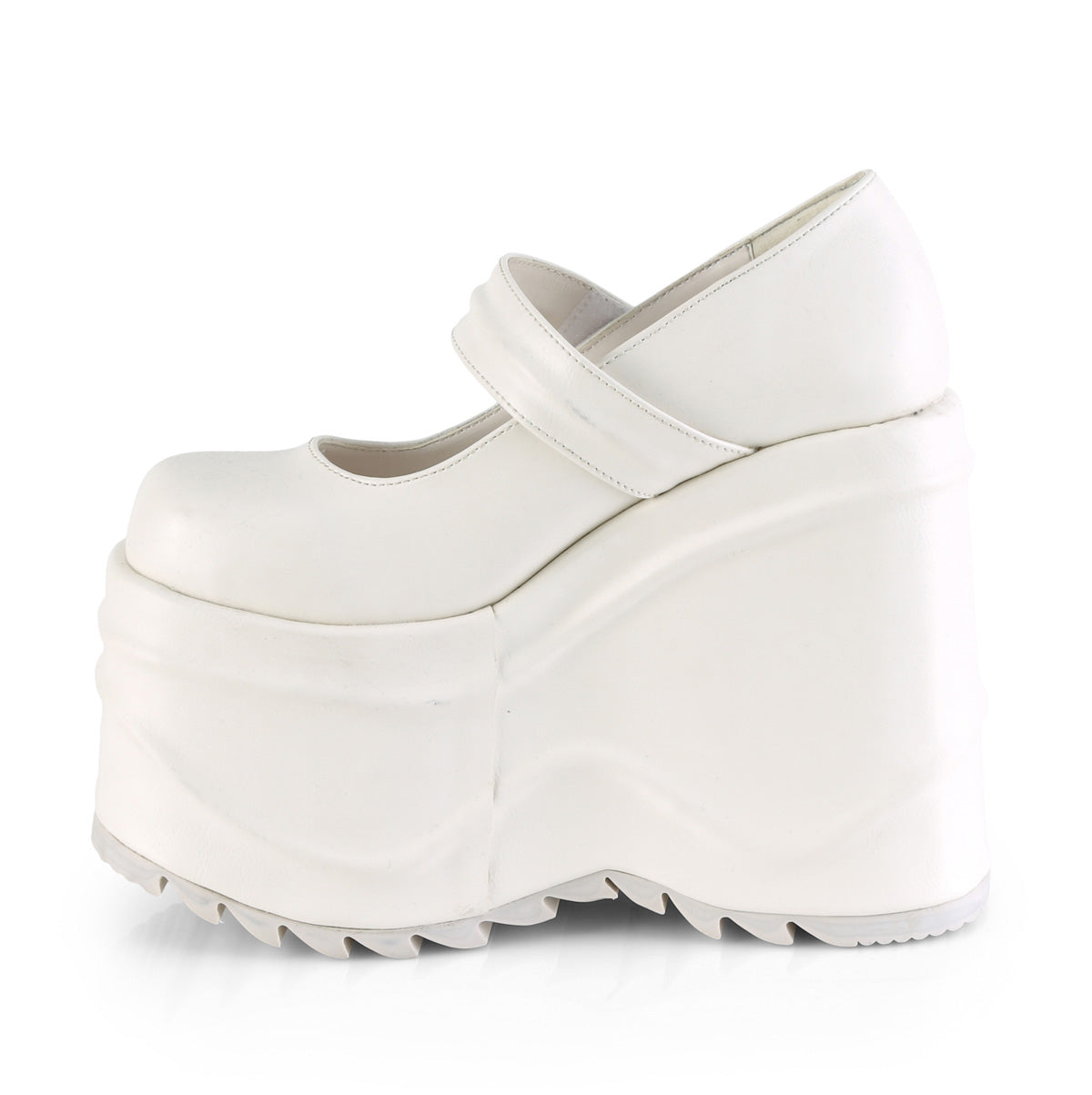 WAVE-32  White Vegan Leather