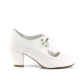 WIGGLE-32  White Faux Leather