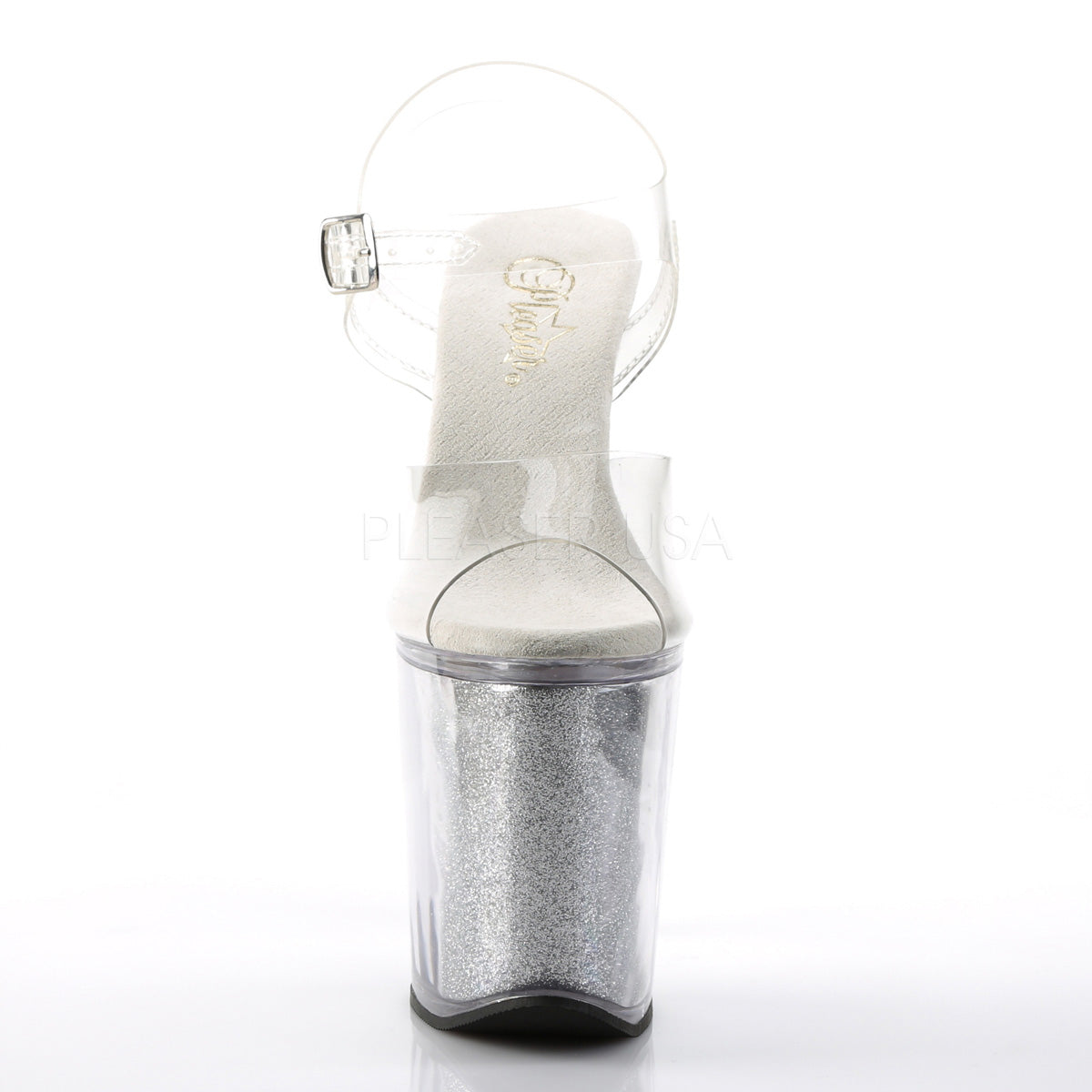 XTREME-808G  Clear/Silver Glitter