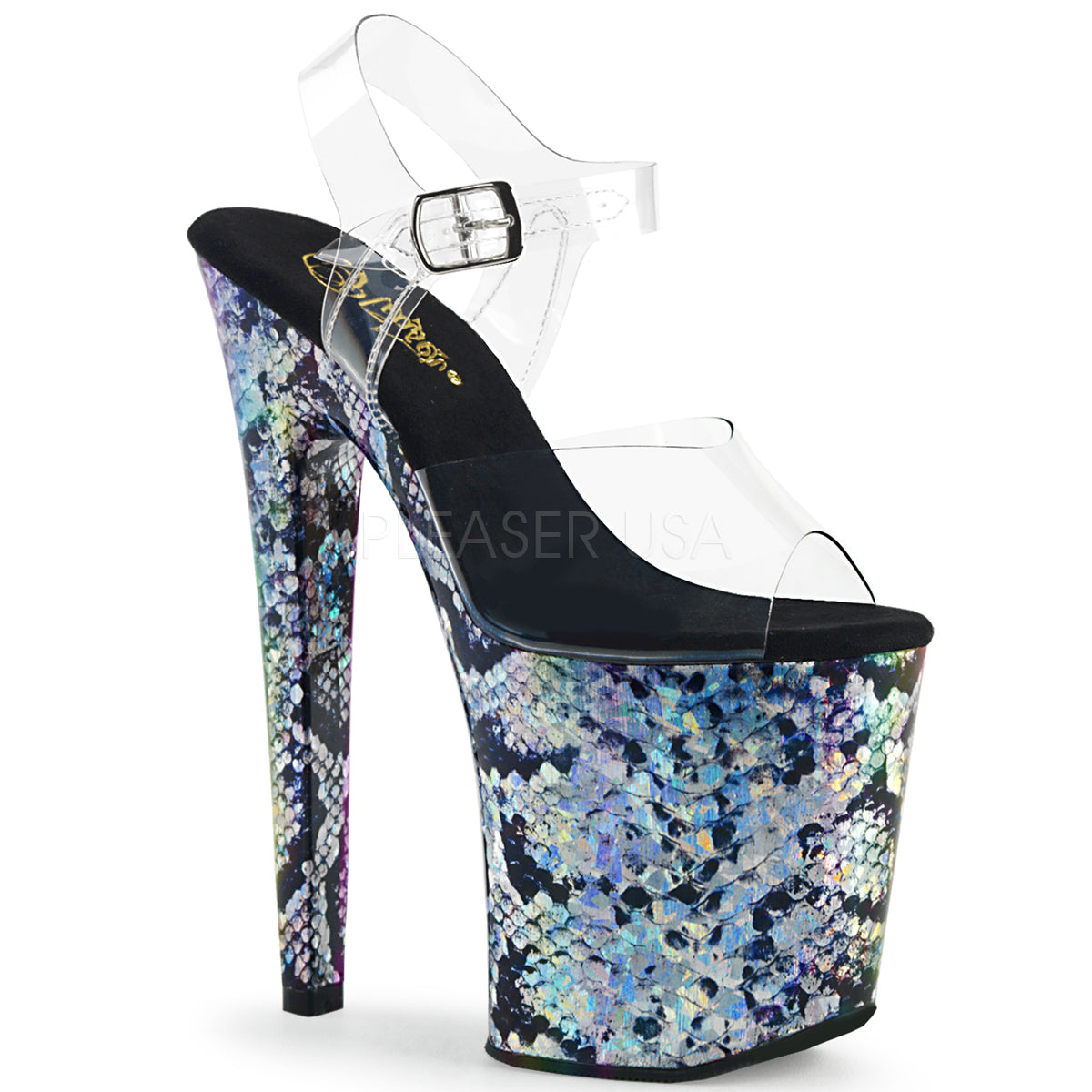 XTREME-808SSP  Clear/Silver Hologram